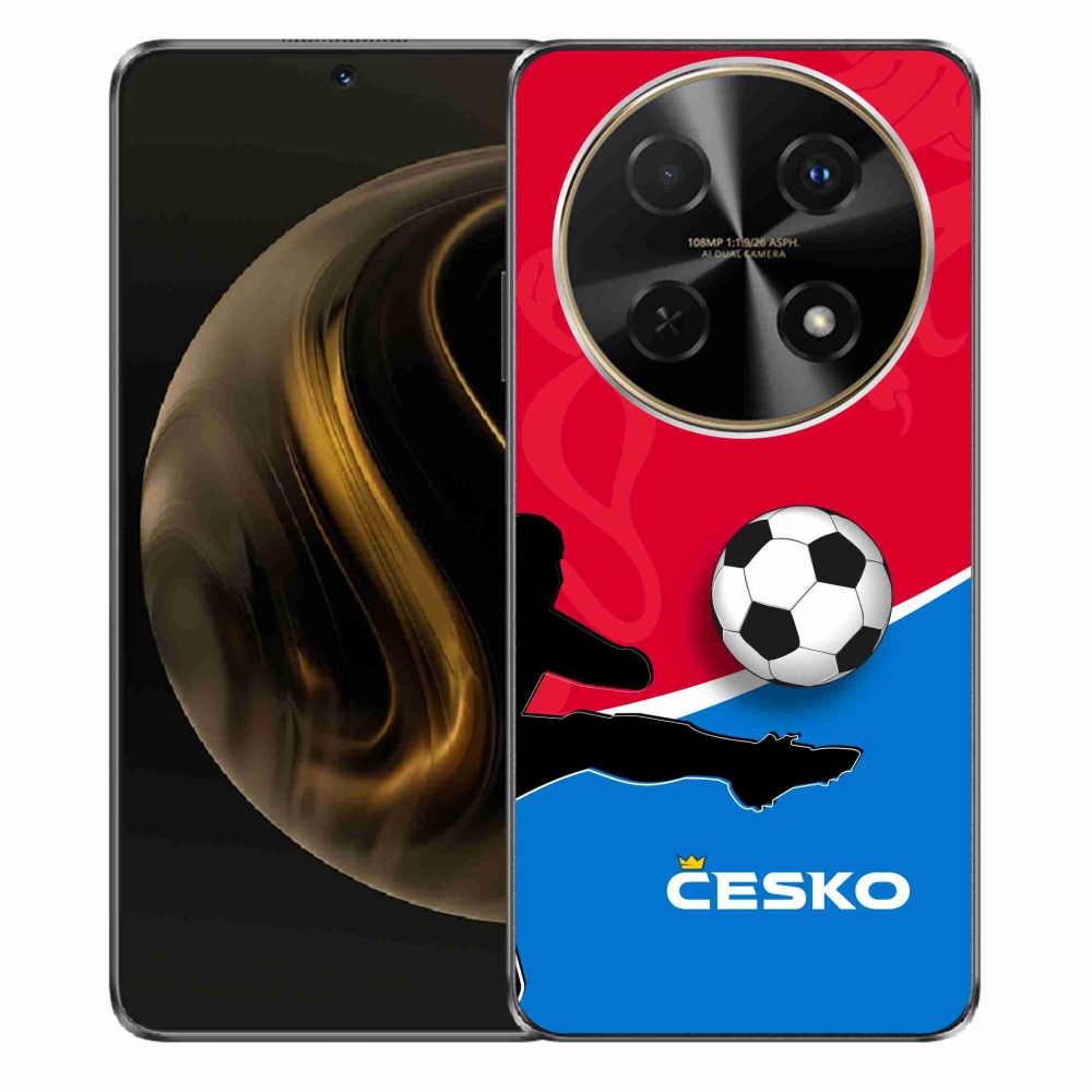Gél borítás mmCase a Huawei Nova 12i készülékhez - Futball Csehország 2
