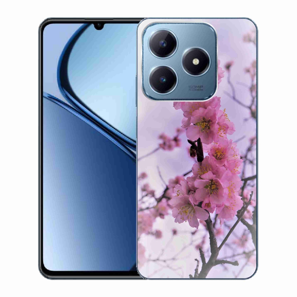 Gél borító mmCase a Realme C63 készülékhez - virágok 7