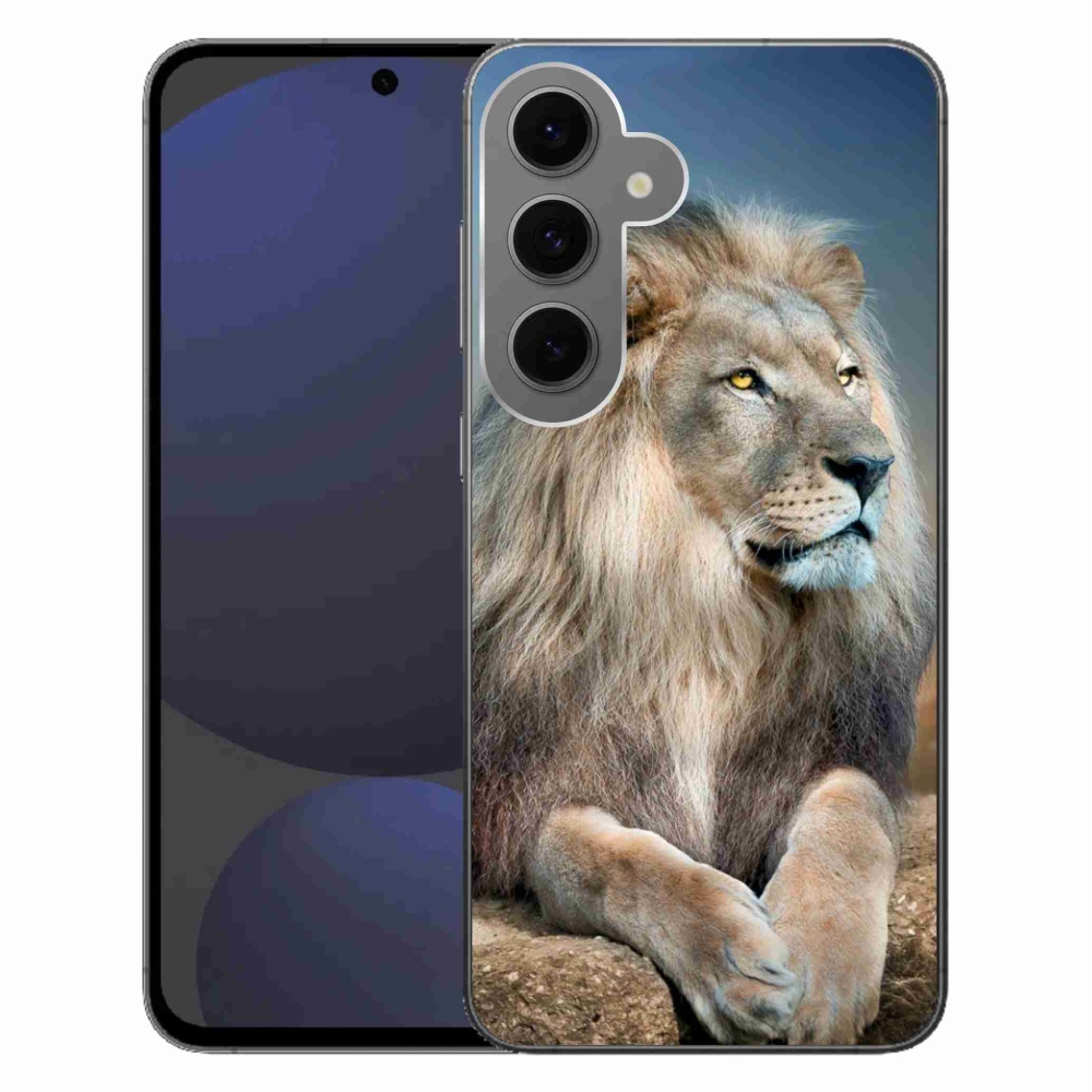 Gél tok mmCase a Samsung Galaxy S24 FE készülékhez - Lion 1