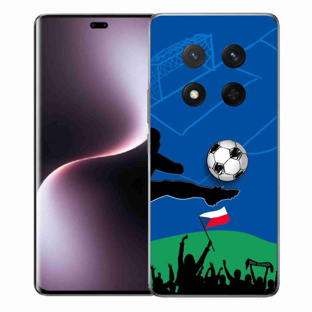 Gél borítás mmCase a Honor Magic 7 Lite 5G számára - futballszurkolóknak