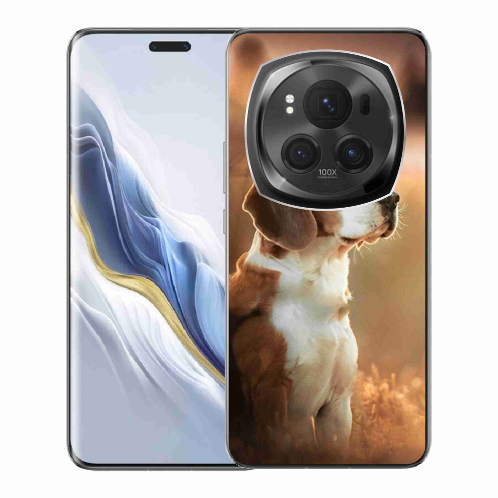 Zselés borítás mmCase a Honor Magic 6 Pro 5G készülékhez - bézs színű