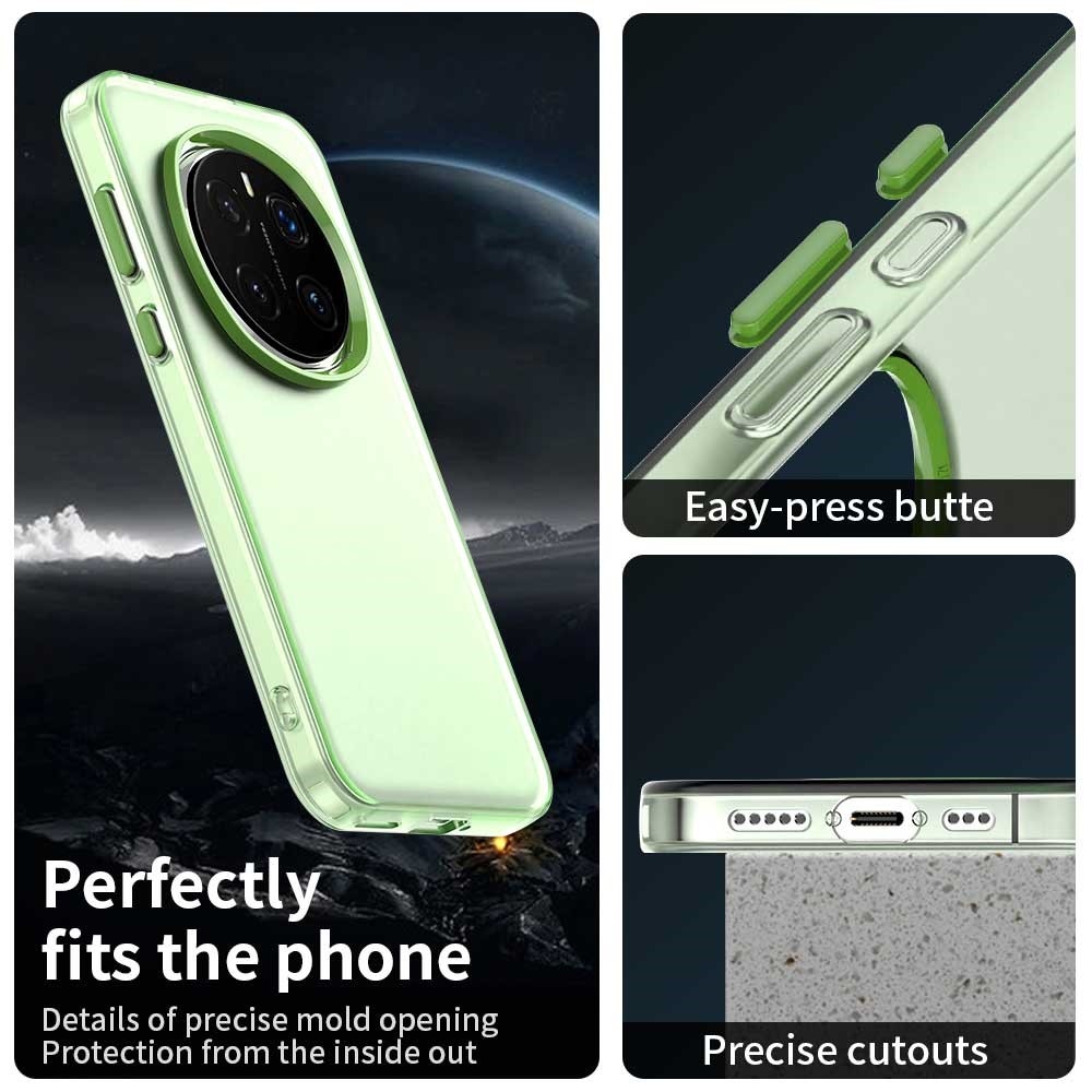 Candy matt zselés tok Honor Magic 7 Pro 5G - zöld