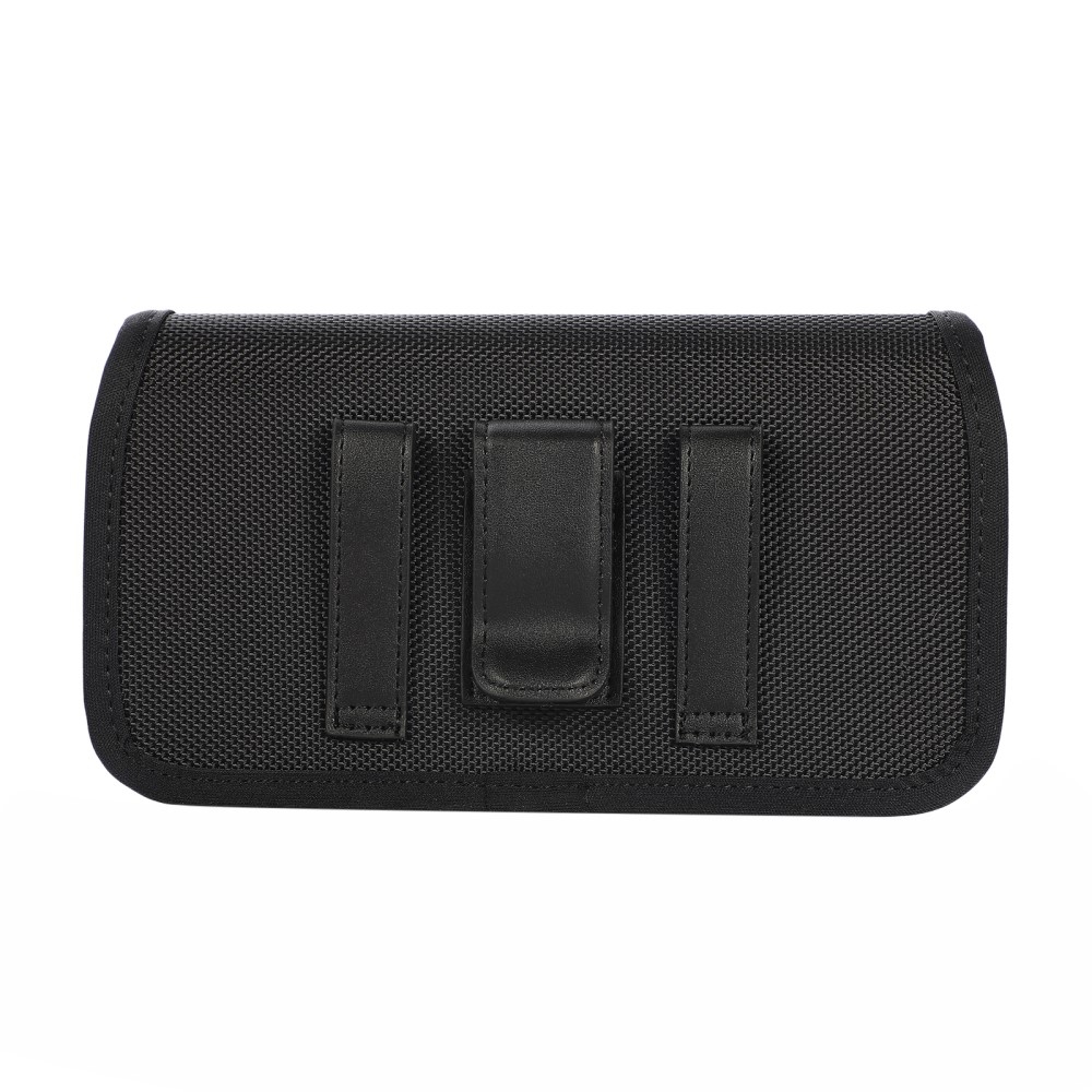 Nylon univerzális övtáska 175 x 95 x 20 mm - fekete