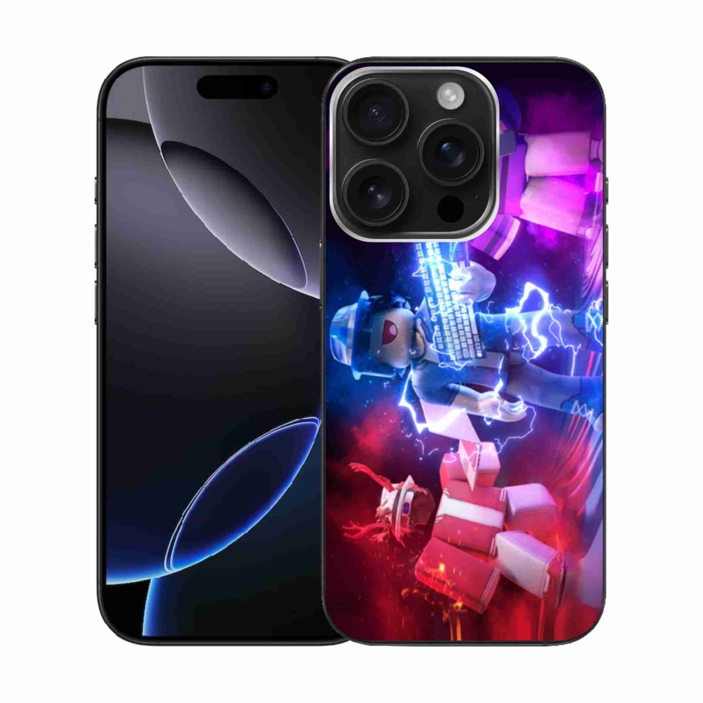 Gél borítás mmCase iPhone 16 Pro készülékhez - roblox