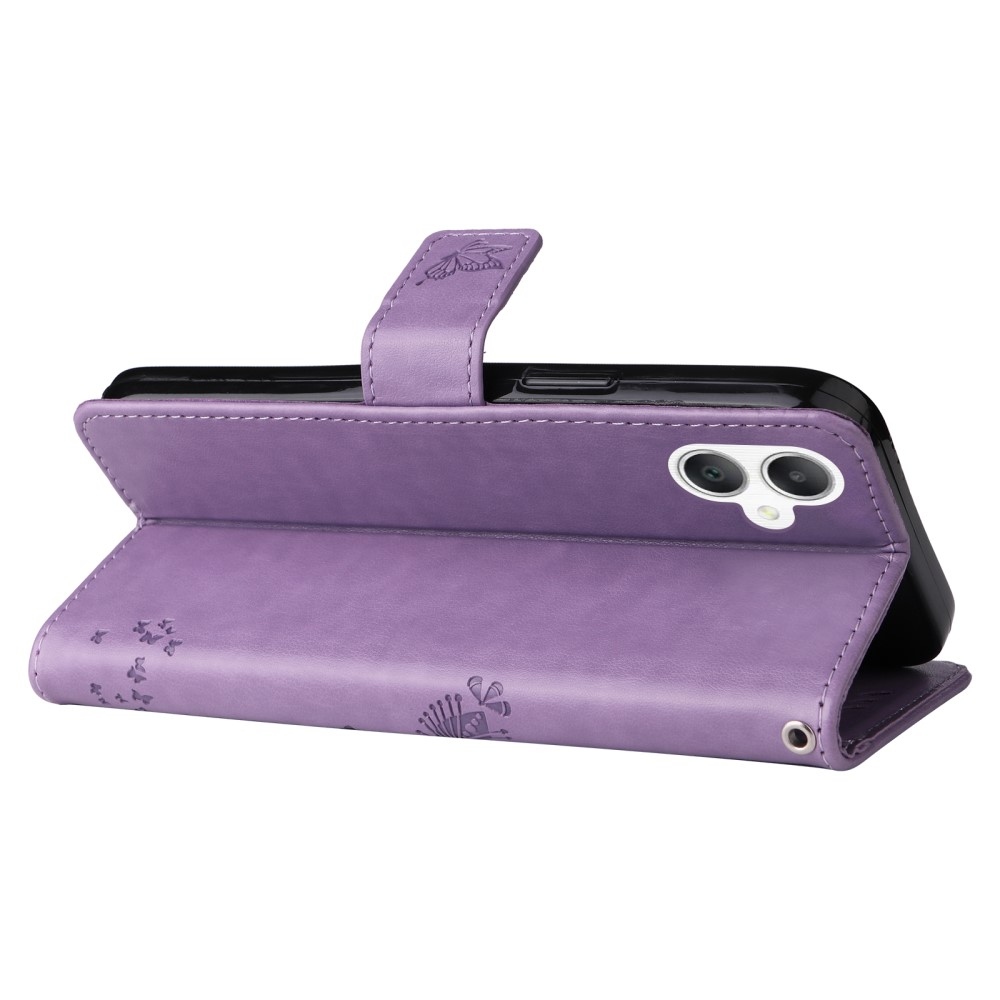 Fák könyve tok Samsung Galaxy A06 4G - világos lila