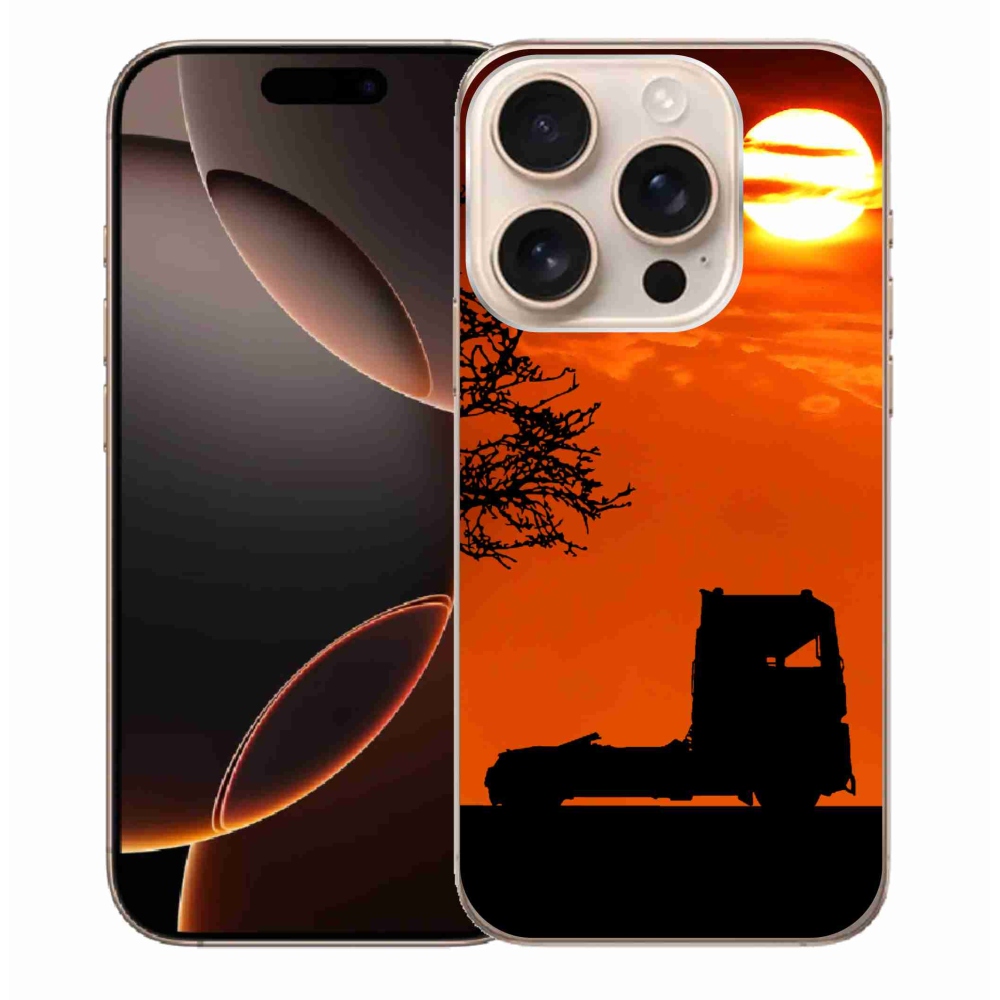 Zselés borítás mmCase iPhone 16 Pro Max készülékhez - teherautó 3