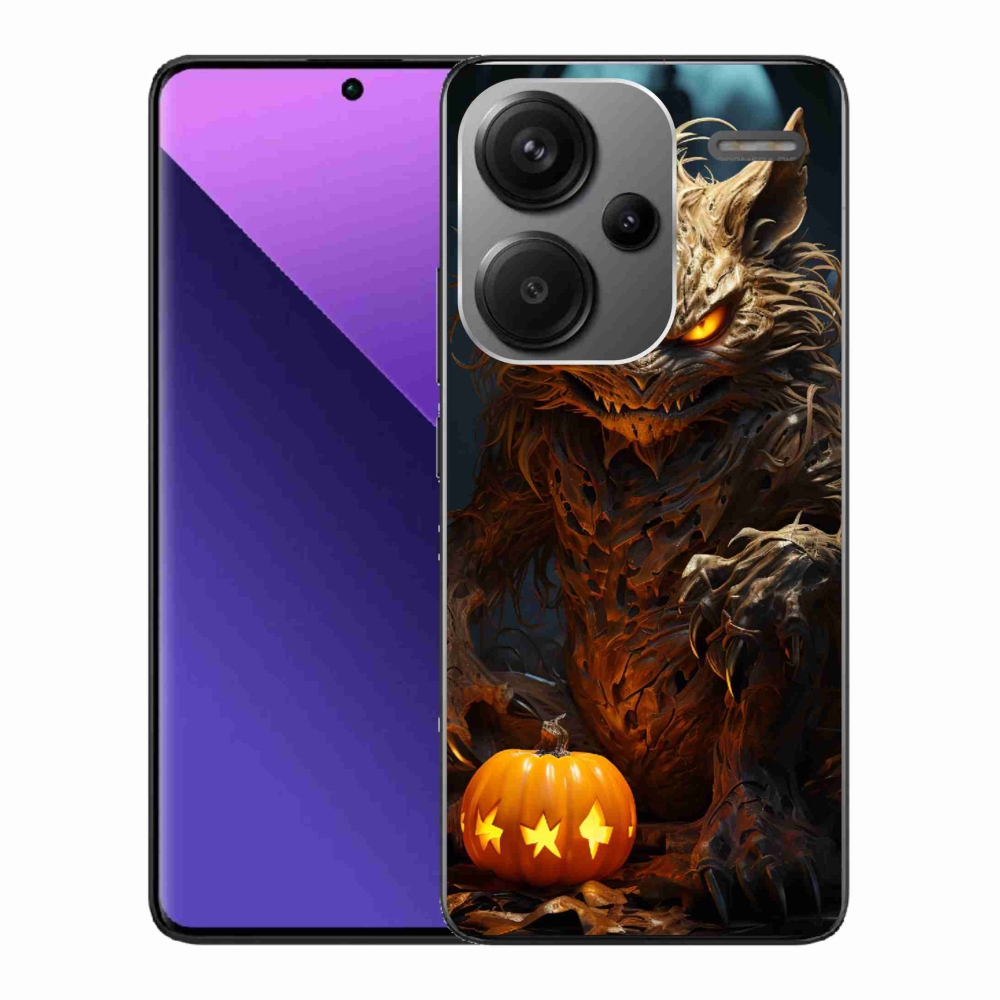 Gél borítás mmCase a Xiaomi Redmi Note 13 Pro+ 5G - Halloween szörnyeteghez