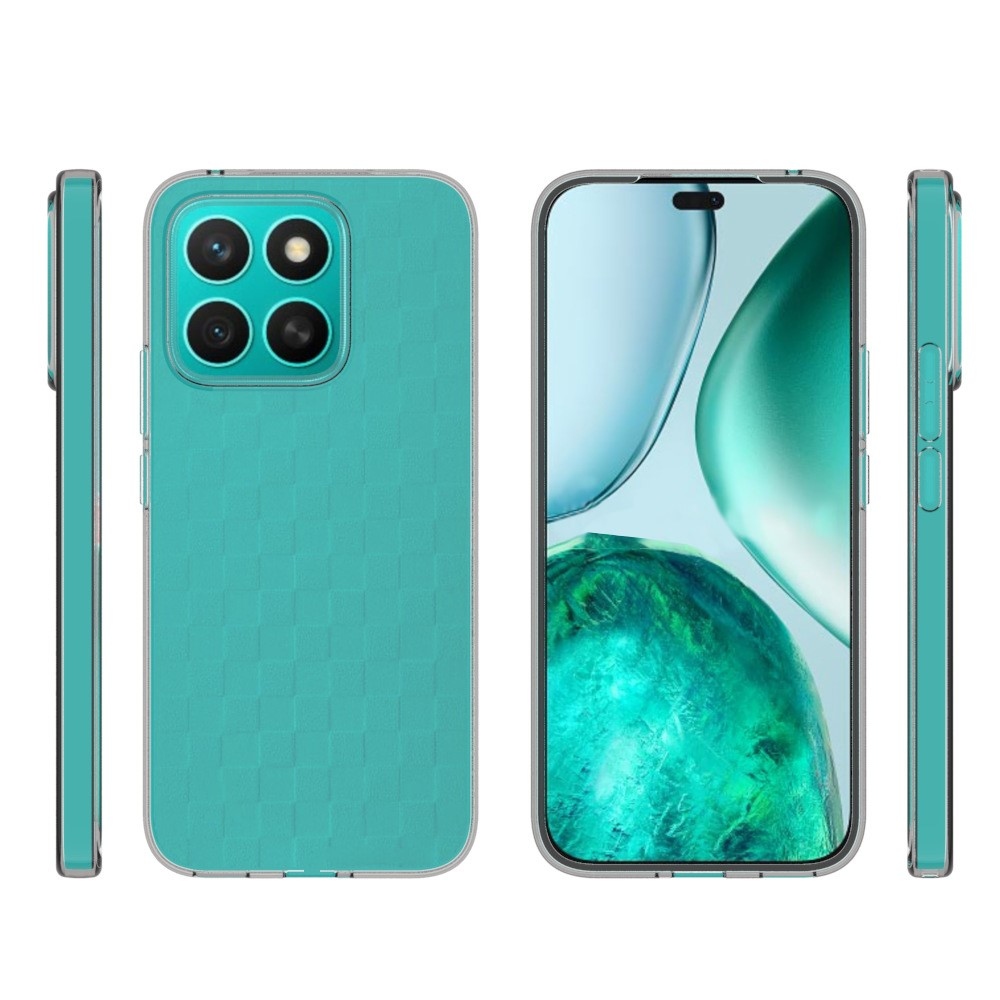 Átlátszó gél tok az Honor X8c mobiltelefonhoz – átlátszó
