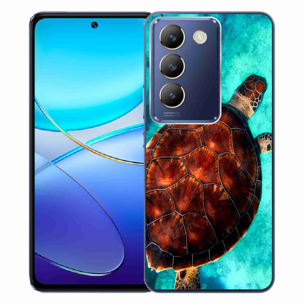 Gél borítás mmCase a Vivo V40 SE 4G/5G készülékhez - teknősbéka