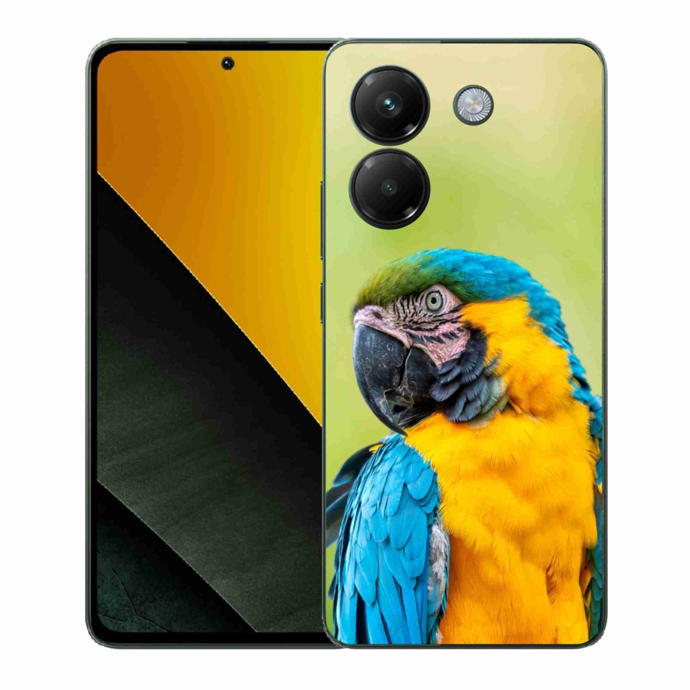 Gél borítás mmCase a Xiaomi Poco M7 Pro 5G-hez - parrot ara 2