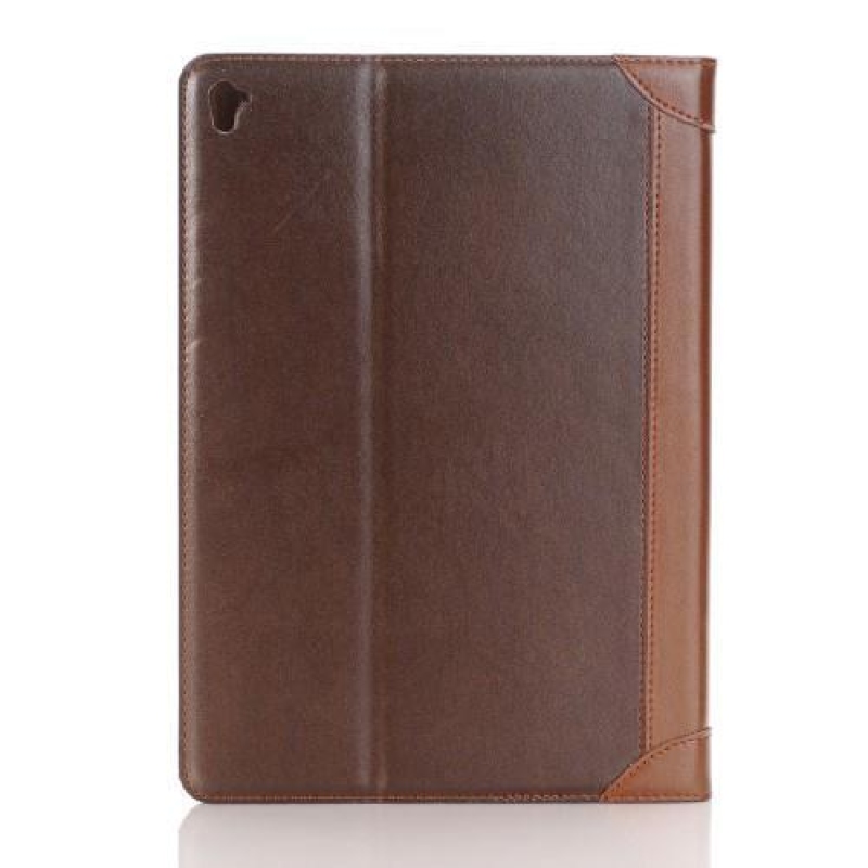 Natur PU bőr állítható tok iPad Pro 9.7 készülékhez - barna