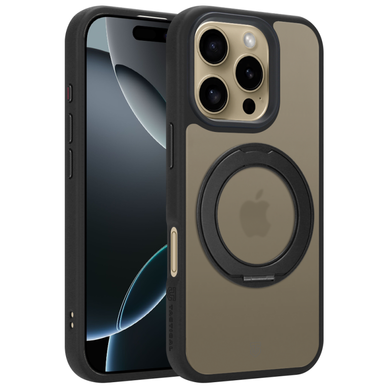 Tactical MagForce Hyperstand tok az Apple iPhone 16 Pro-hoz, Asphalt színben