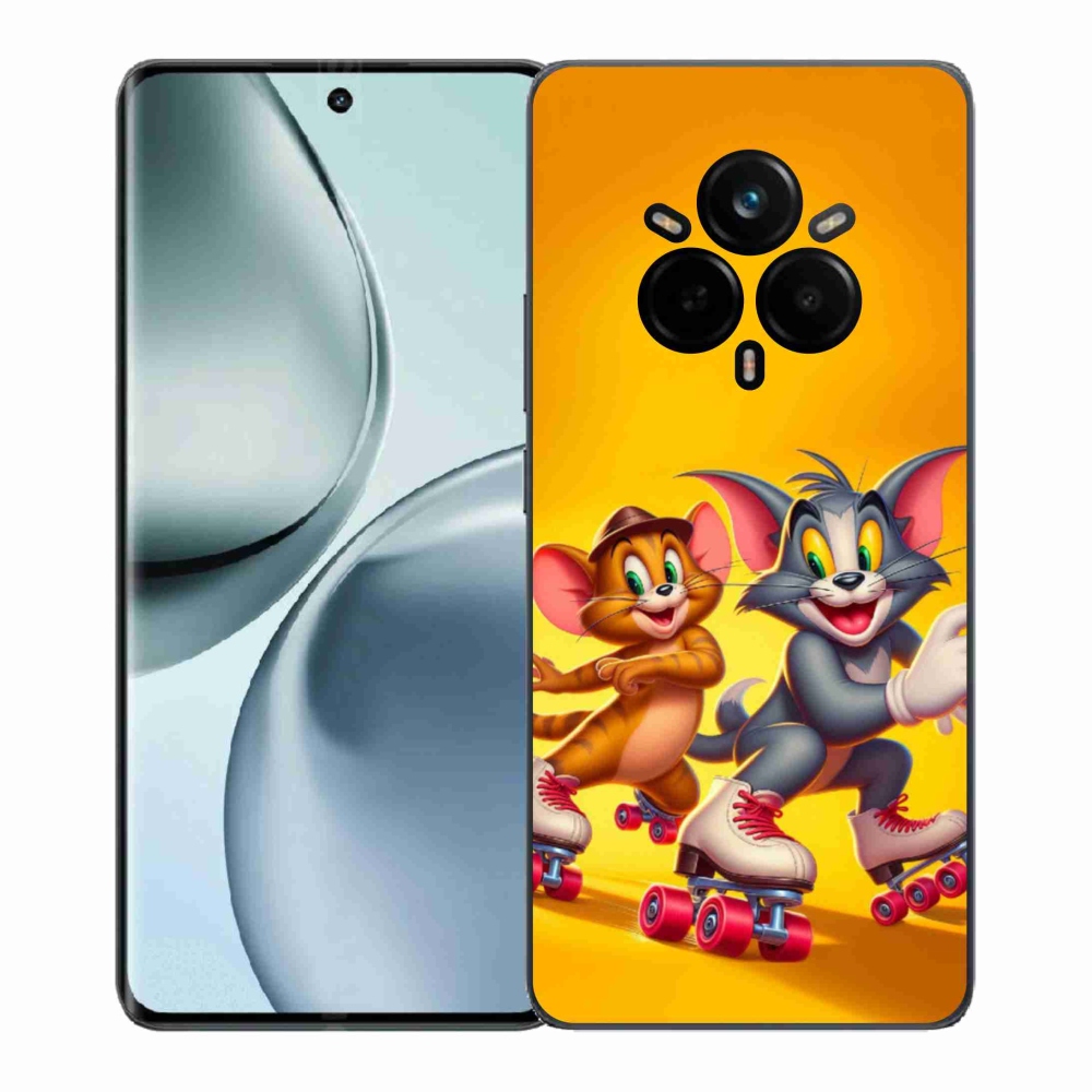 Gél borítás mmCase a Realme 14 Pro 5G számára - tom a jerry