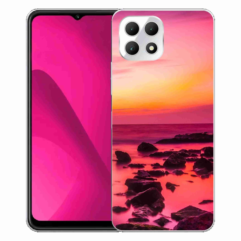 Zselés borítás mmCase a T-Mobile T Phone 2 készülékhez - tenger és világítás