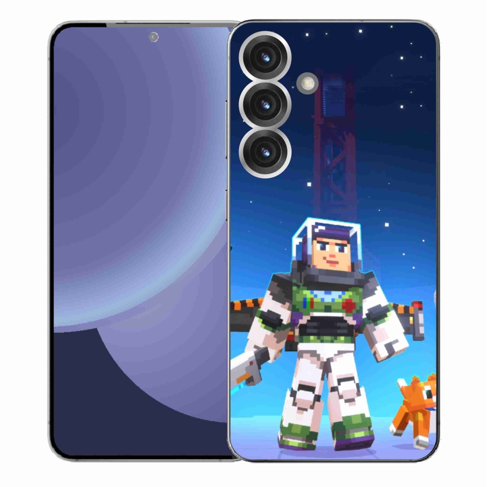 Gél borítás mmCase Samsung Galaxy S25+ készülékhez - minecraft 2