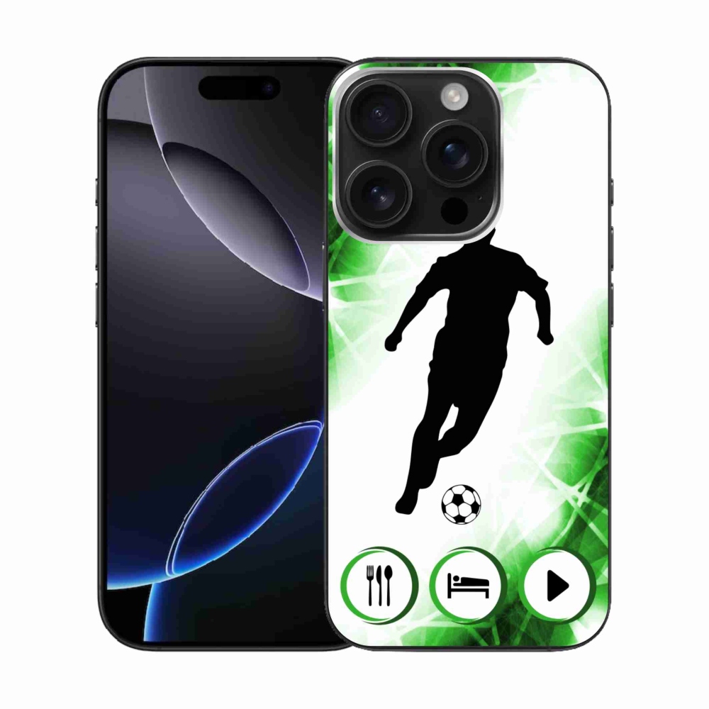 Gél borítás mmCase iPhone 16 Pro készülékhez - focista