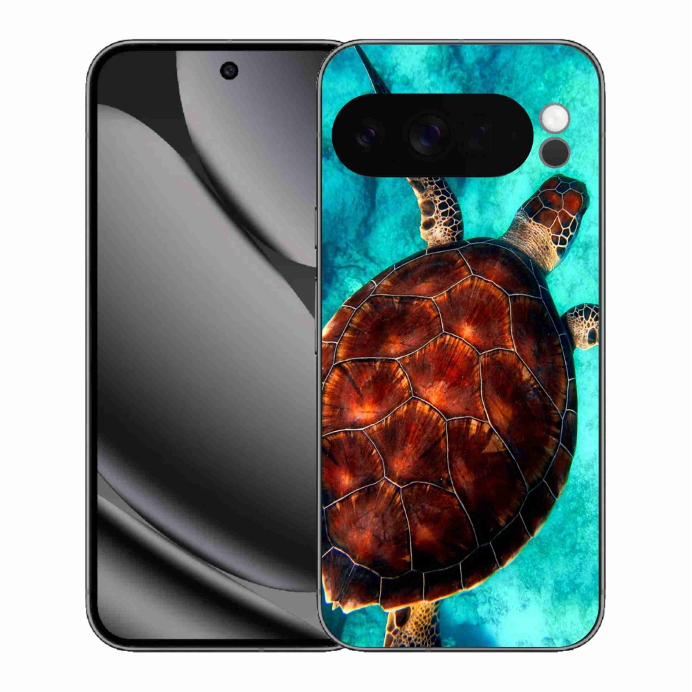 Zselés borítás mmCase a Google Pixel 10 Pro XL-hez - teknősbéka