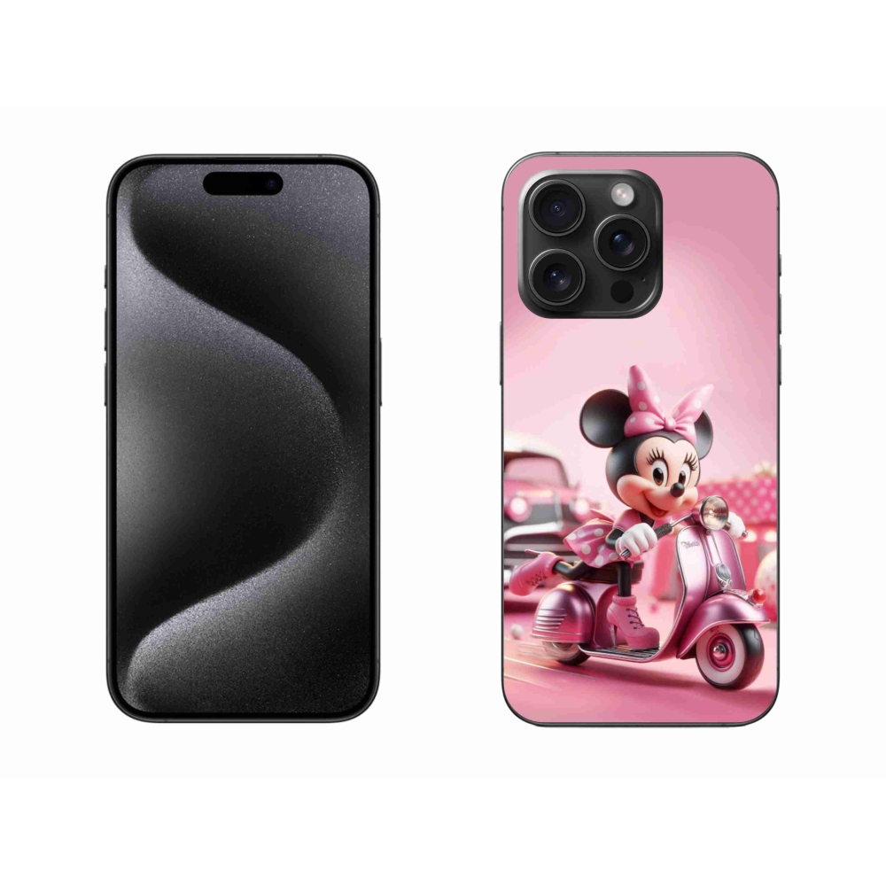 Zselés borítás mmCase iPhone 15 Pro Max készülékhez - minnie 1