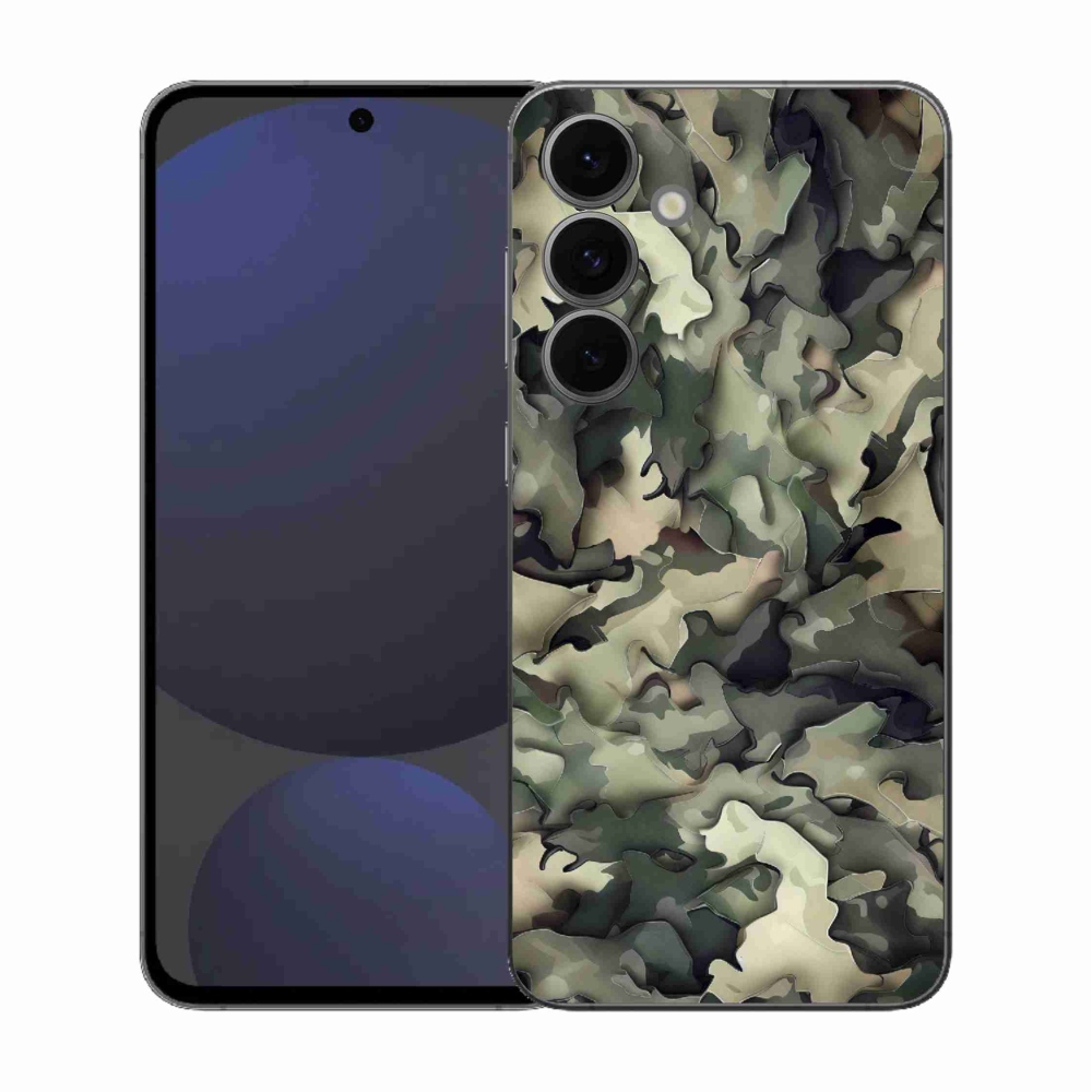 Zselés borítás mmCase Samsung Galaxy S25 FE - terepszínű minta 9