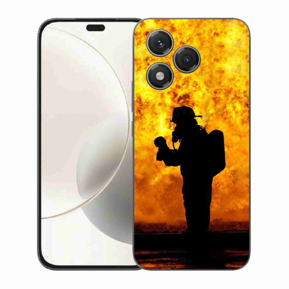 Zselés borítás mmCase a Honor 400 Lite-hoz - tűzoltó