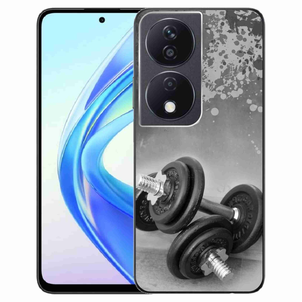 Zselés borítás mmCase a Honor X7b/Honor 90 Smart - súlyzók 1