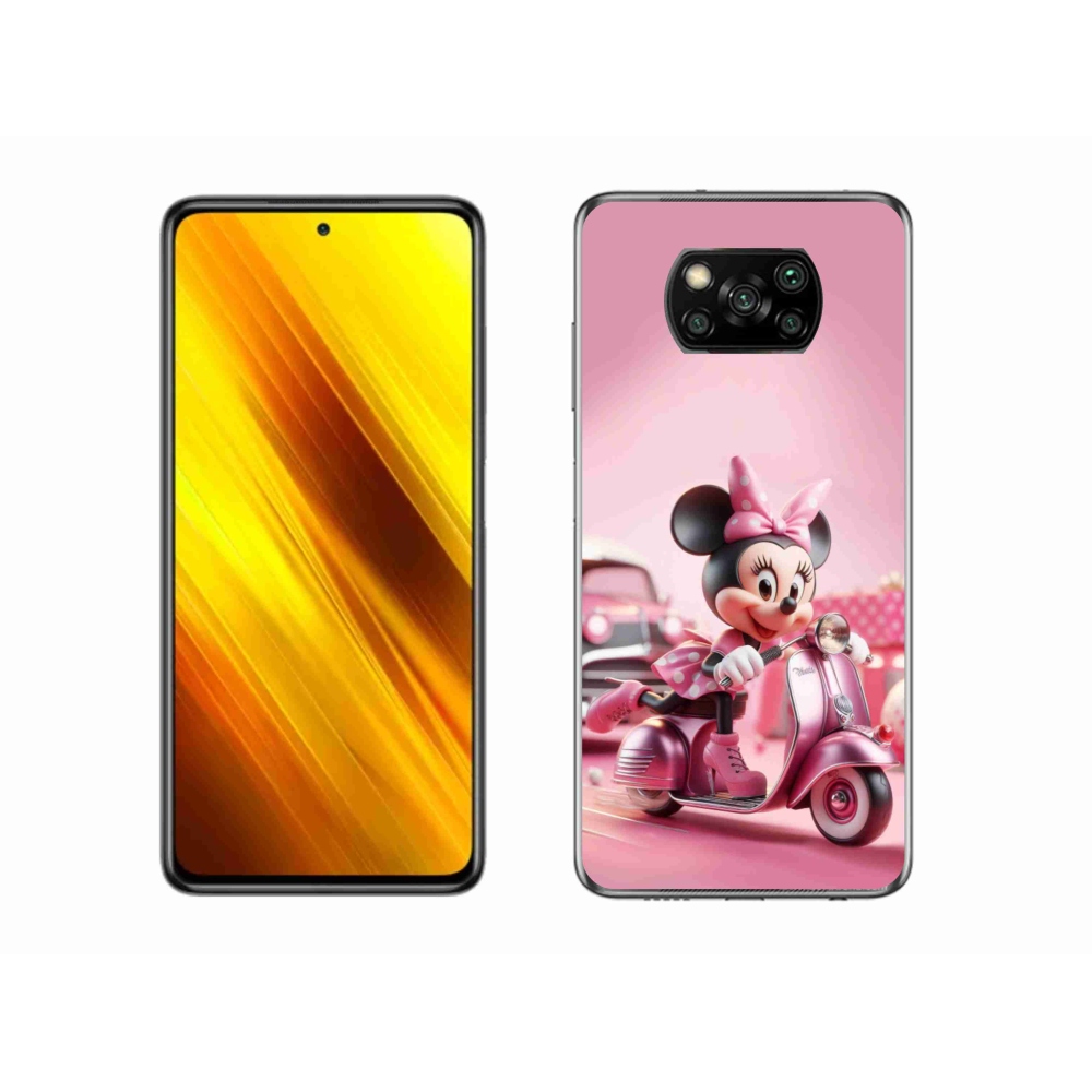 Gél borítás mmCase a Xiaomi Poco X3 Pro készülékhez - minnie 1