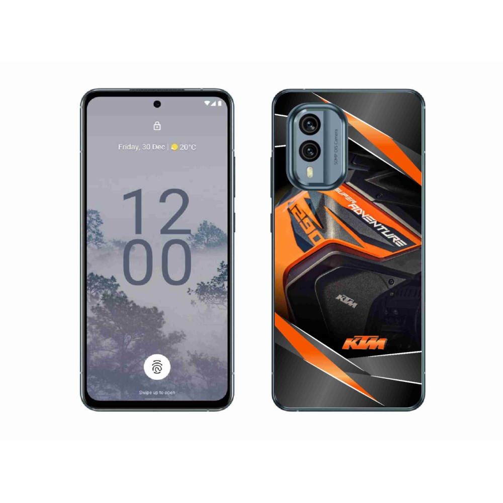 Zselés borítás mmCase a Nokia X30 5G készülékhez - motoros ktm