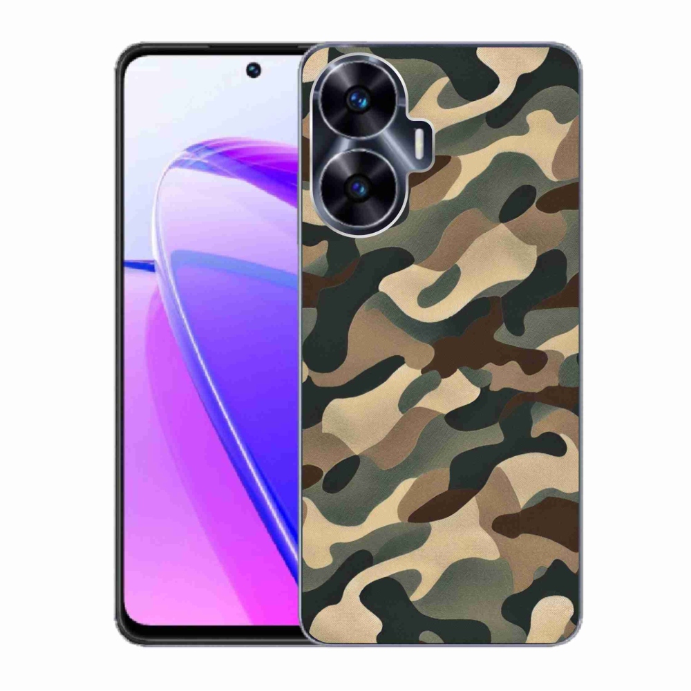 Gél borítás mmCase a Realme C55 készülékhez - álcázó minta 11