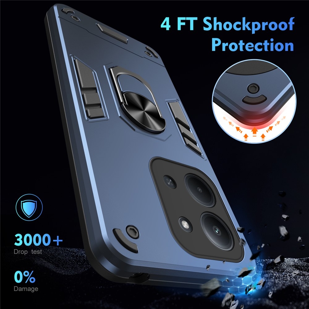 Defend tartós borító Xiaomi Redmi 15C 4G (171mm)/Poco C85 4G (171mm) - kék