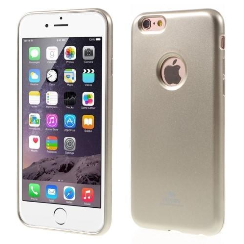 Newsets zselés tok iPhone 6 és iPhone 6s készülékhez - pezsgő