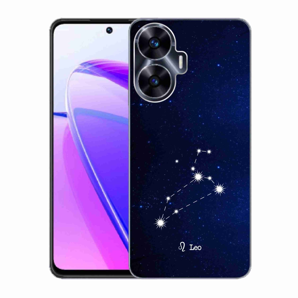 Gél borító mmCase a Realme C55 készülékhez - constellation Leo
