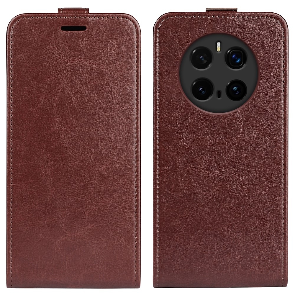 Függőleges könyvtáska a Honor Magic 7 Pro 5G készülékhez - barna
