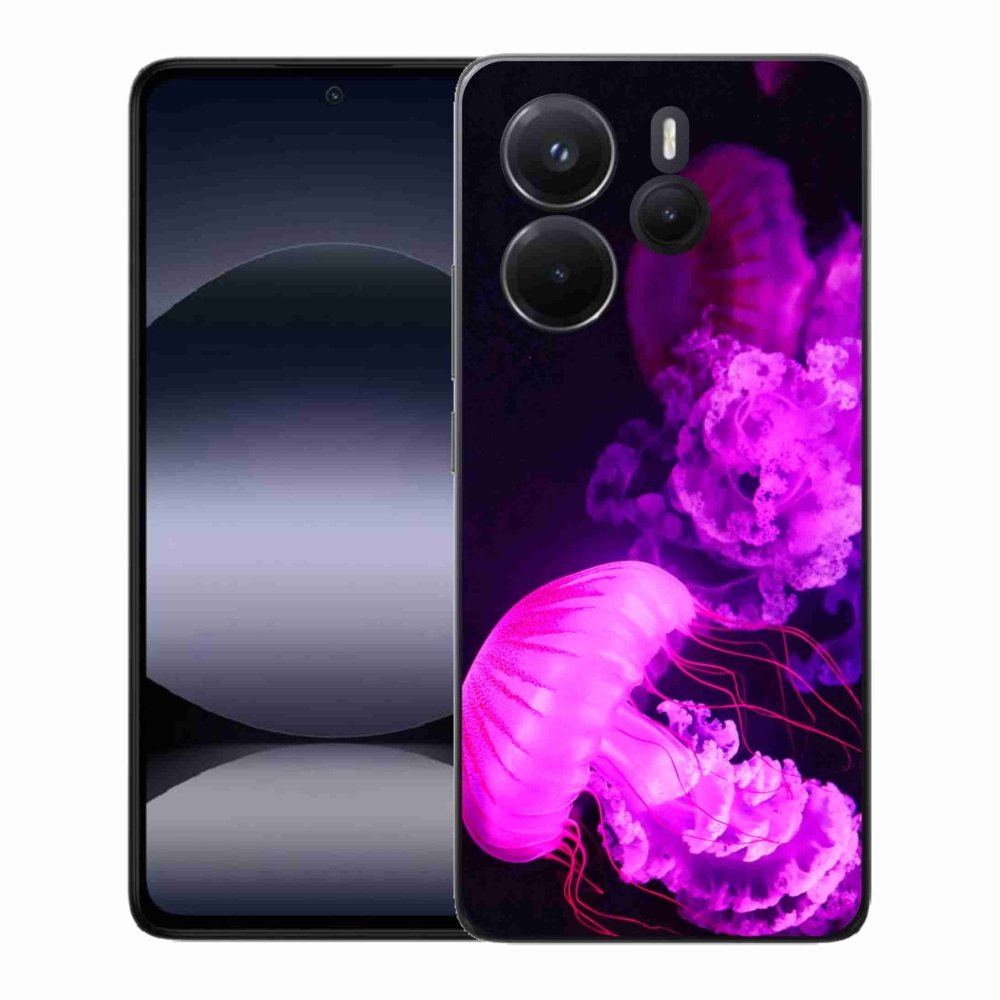 Gél borítás mmCase a Xiaomi Redmi Note 14-hez - medúza 1