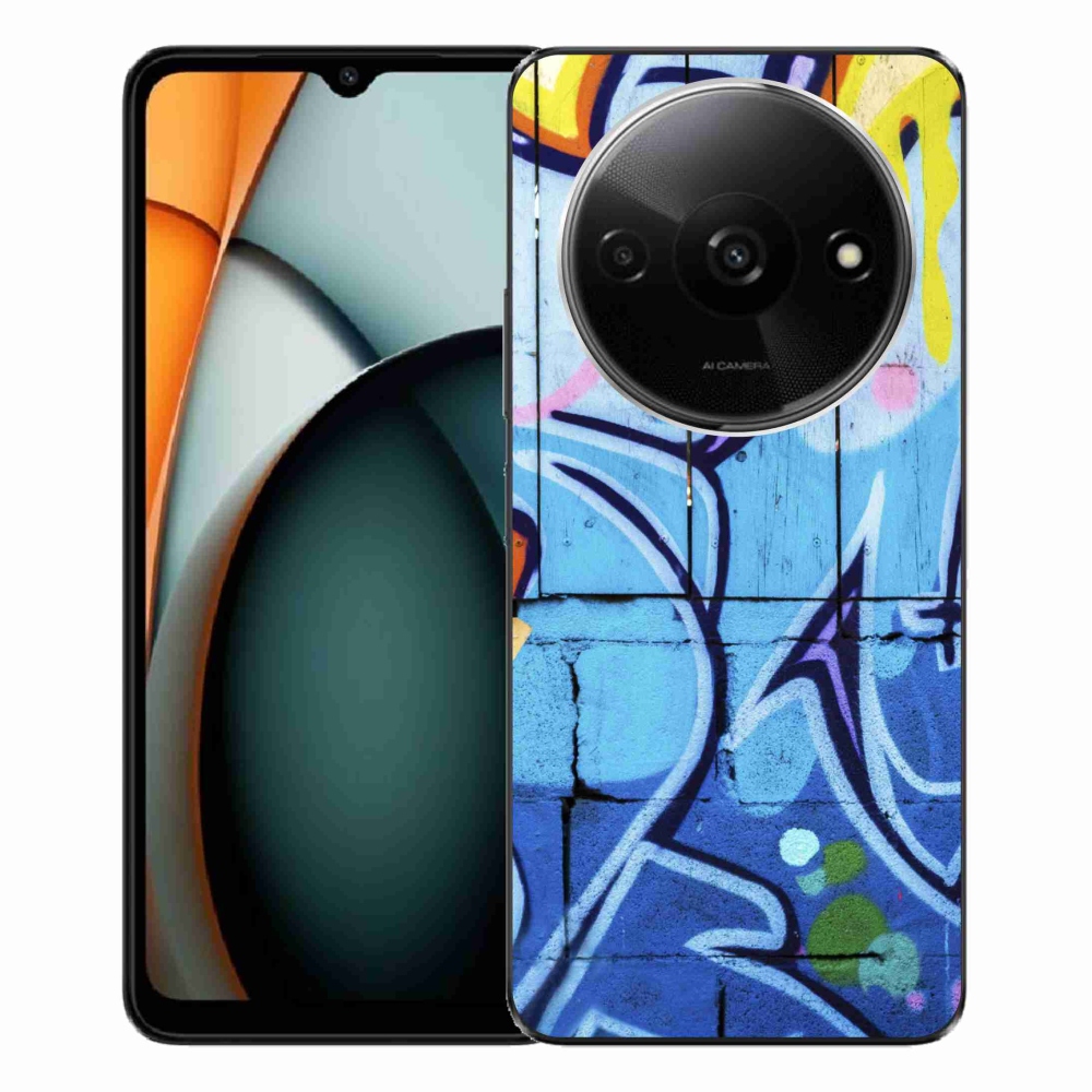 Gél borítás mmCase a Xiaomi Redmi A3-hoz - graffiti