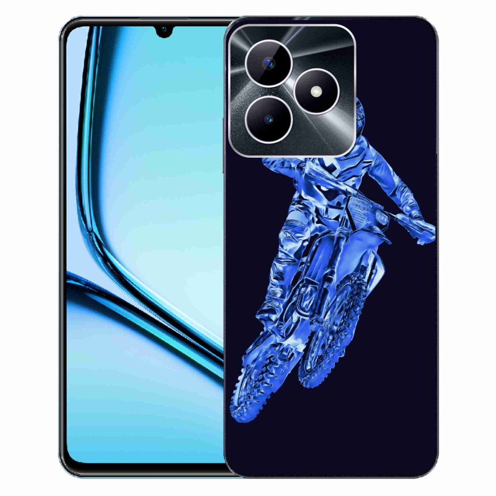 Zselés borítás mmCase a Realme Note 50 készülékhez - motocross 1