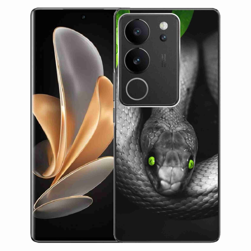 Zselés borítás mmCase a Vivo V29 5G-hez - kígyó