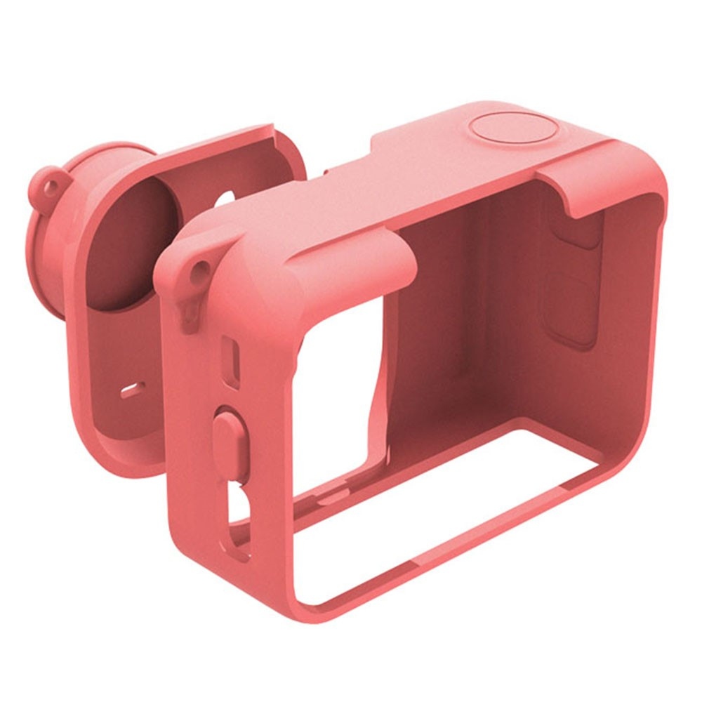 Szilikon védőtok lencsevédővel Insta360 GO Ultra készülékhez - rózsaszín