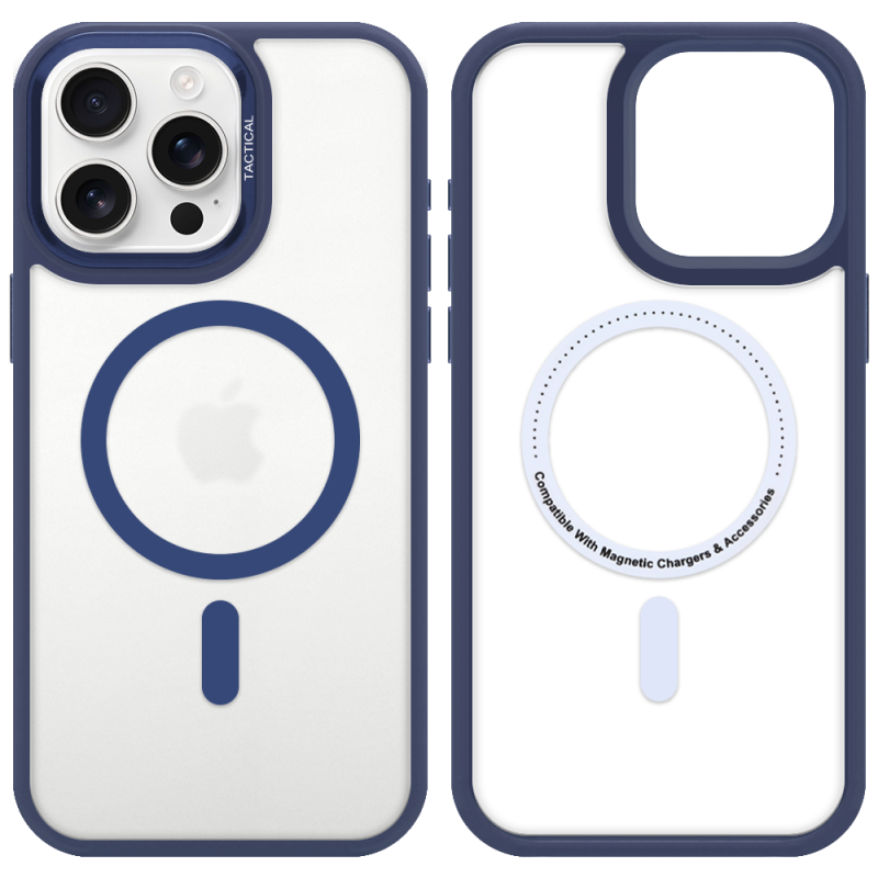 Tactical MagForce Hyperstealth 3.0 tok az Apple iPhone 16 Pro Max-hoz, mélykék
