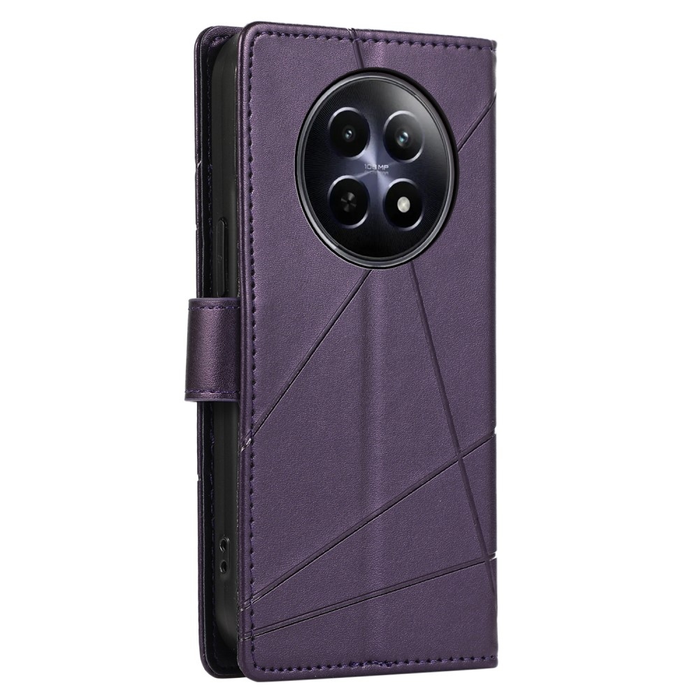 Line könyvtáska a Realme 12 5G/12x 5G készülékhez - lila