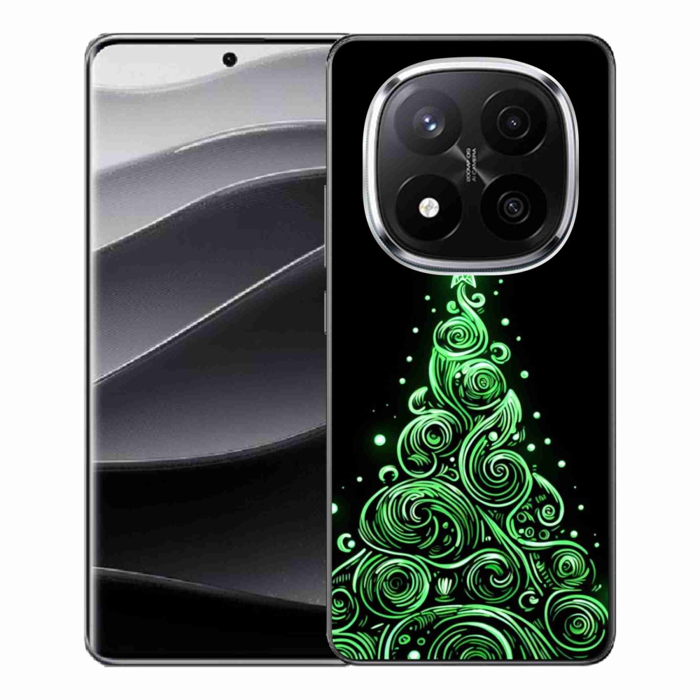 Gél borítás mmCase a Xiaomi Redmi Note 14 Pro+ 5G - neon karácsonyfa 3