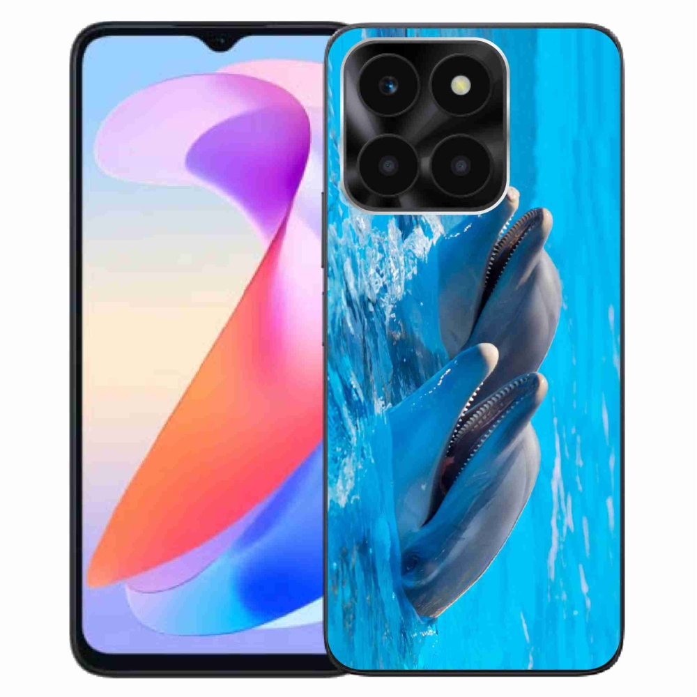 Zselés borítás mmCase a Honor X6a készülékhez - delfinek
