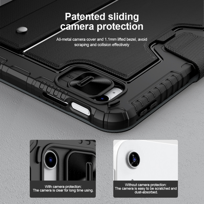 Nillkin Bumper Combo billentyűzet tok iPad 10.9 2022 fekete