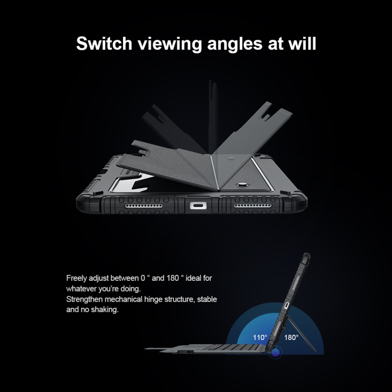 Nillkin Bumper Combo billentyűzet tok iPad 10.9 2022 fekete