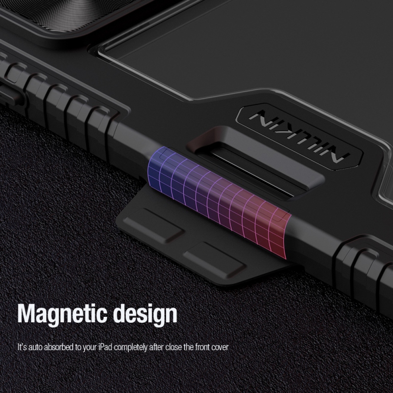 Nillkin Bumper PRO védőtok, többszögű, Xiaomi Pad 7/7 Pro-hoz, fekete