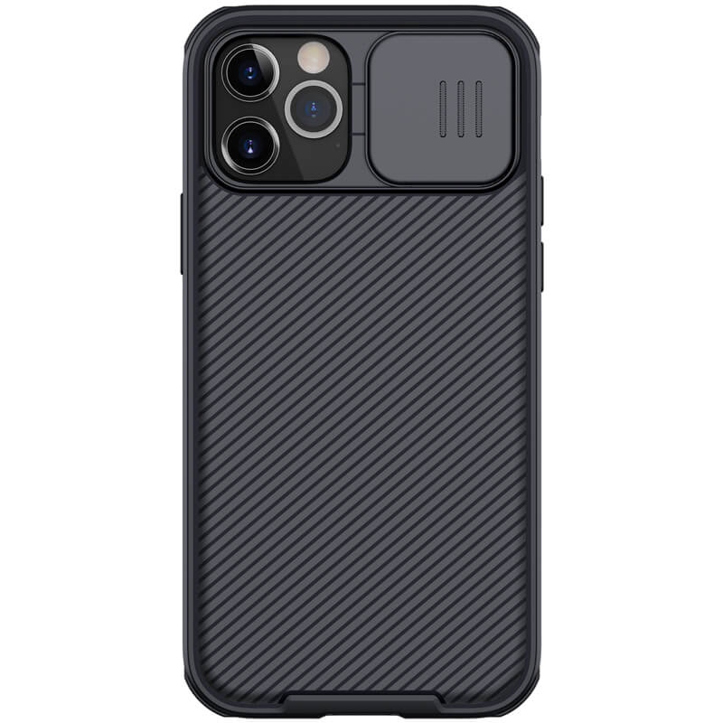 Nillkin CamShield PRO hátlap az Apple iPhone 12/12 Pro 6.1 készülékhez Fekete