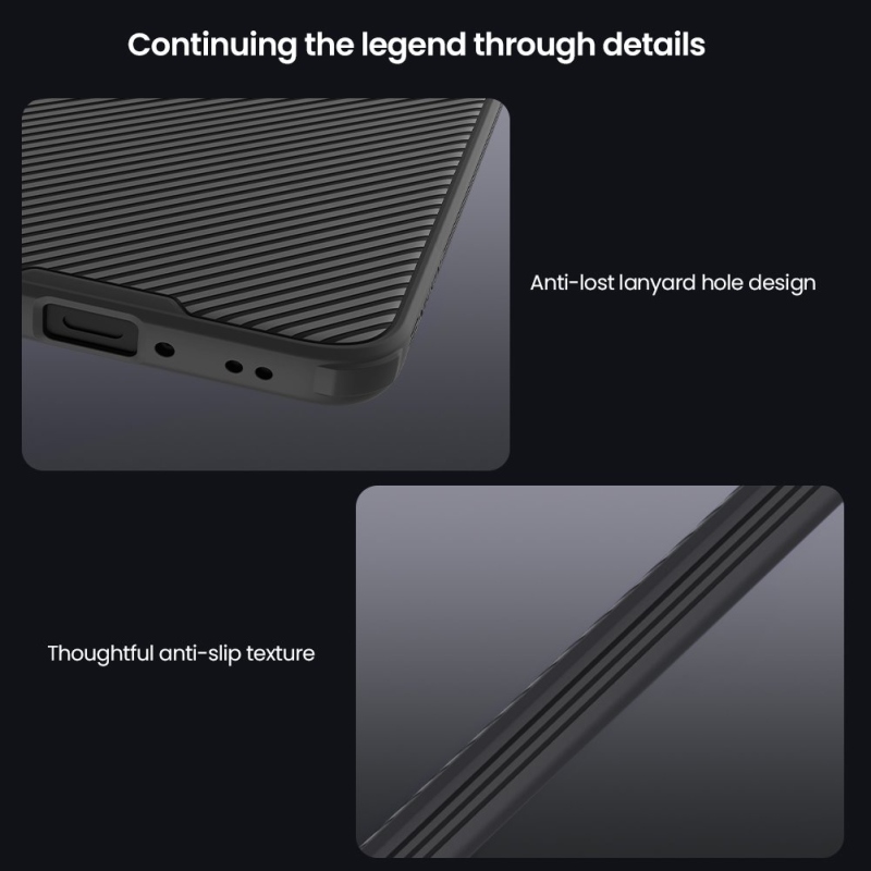 Nillkin CamShield PRO hátlap a OnePlus 15R-hez Fekete