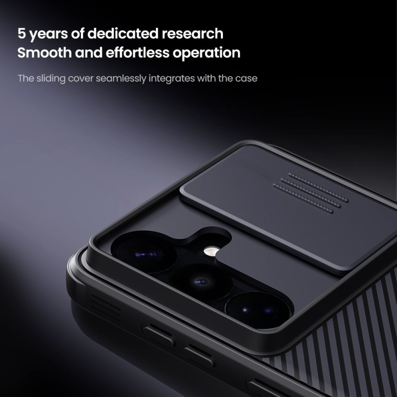 Nillkin CamShield PRO hátlap a Samsung Galaxy S26+ készülékhez Fekete