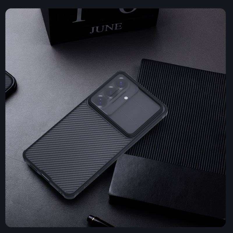 Nillkin CamShield PRO hátlap Samsung Galaxy S26 átlátszó fekete