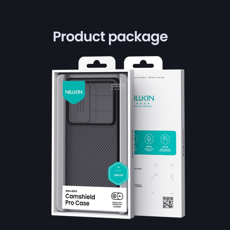 Nillkin CamShield PRO hátlap Samsung Galaxy S26 átlátszó fekete