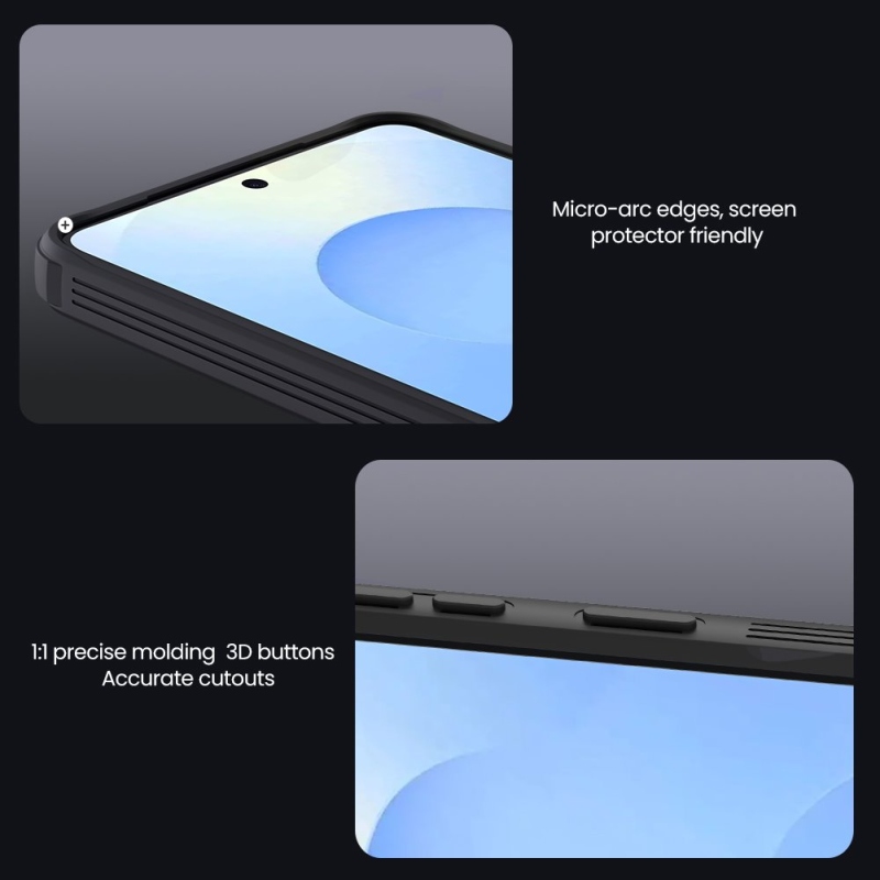 Nillkin CamShield PRO hátlap Samsung Galaxy S26+ átlátszó fekete